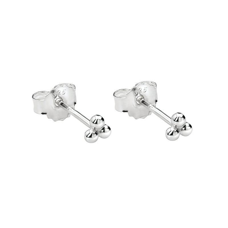 TRINITY BALL STUDS – SILVERSHOP