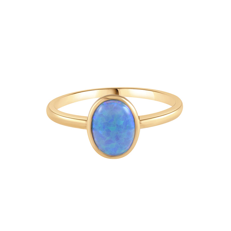 OVAL CZELLINE RING