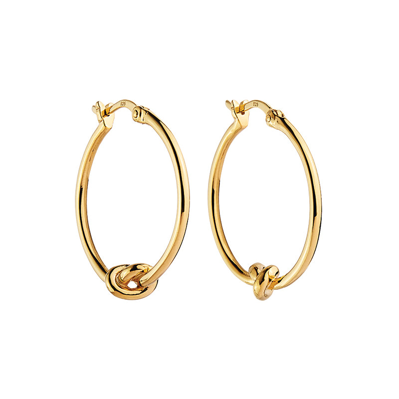 NATURES KNOT HOOPS – SILVERSHOP