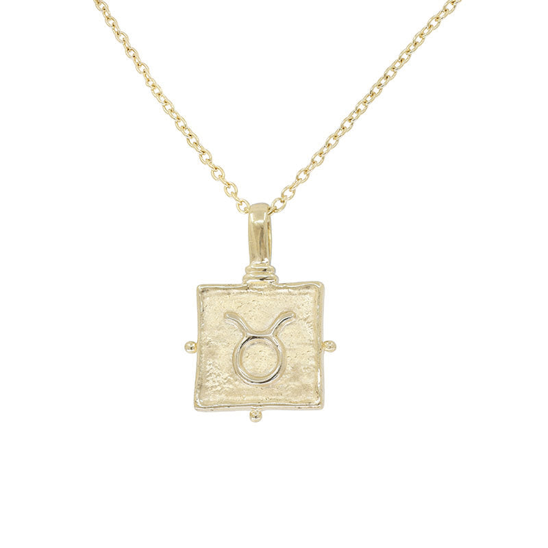 Taurus Zodiac Precious Necklace