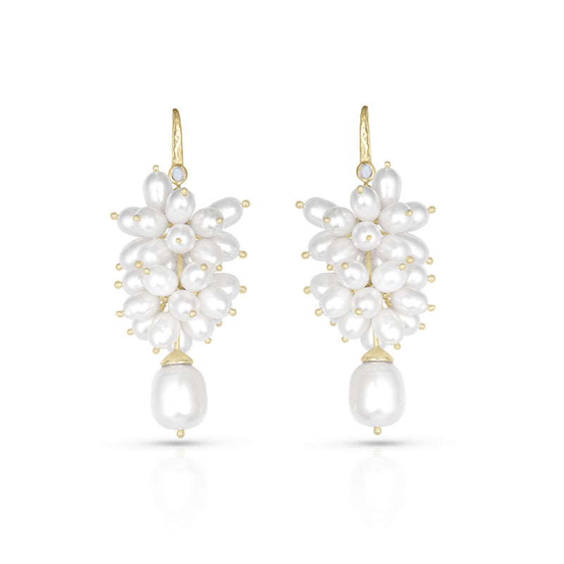Adeline Earring Pearl Oreringe Fra Enamel