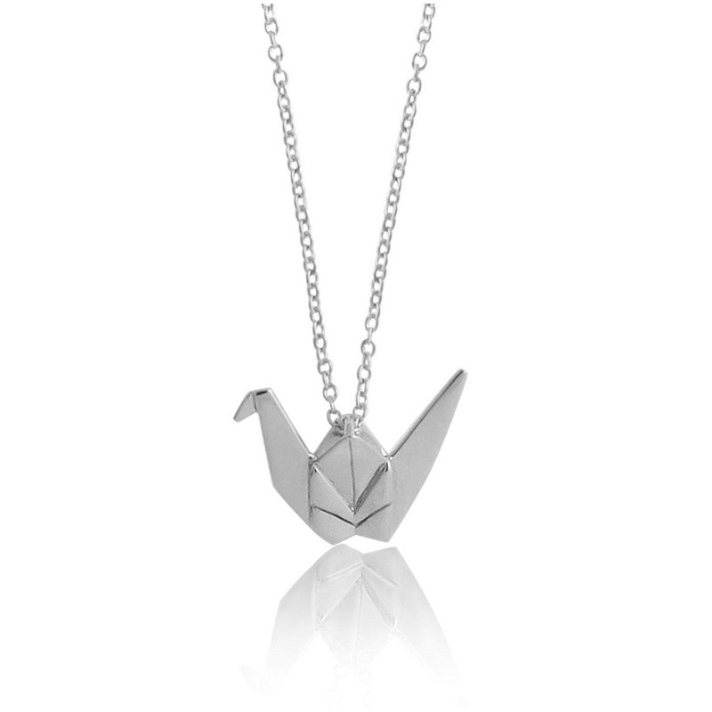 ORIGAMI CRANE NECKLACE – SILVERSHOP - Main Image