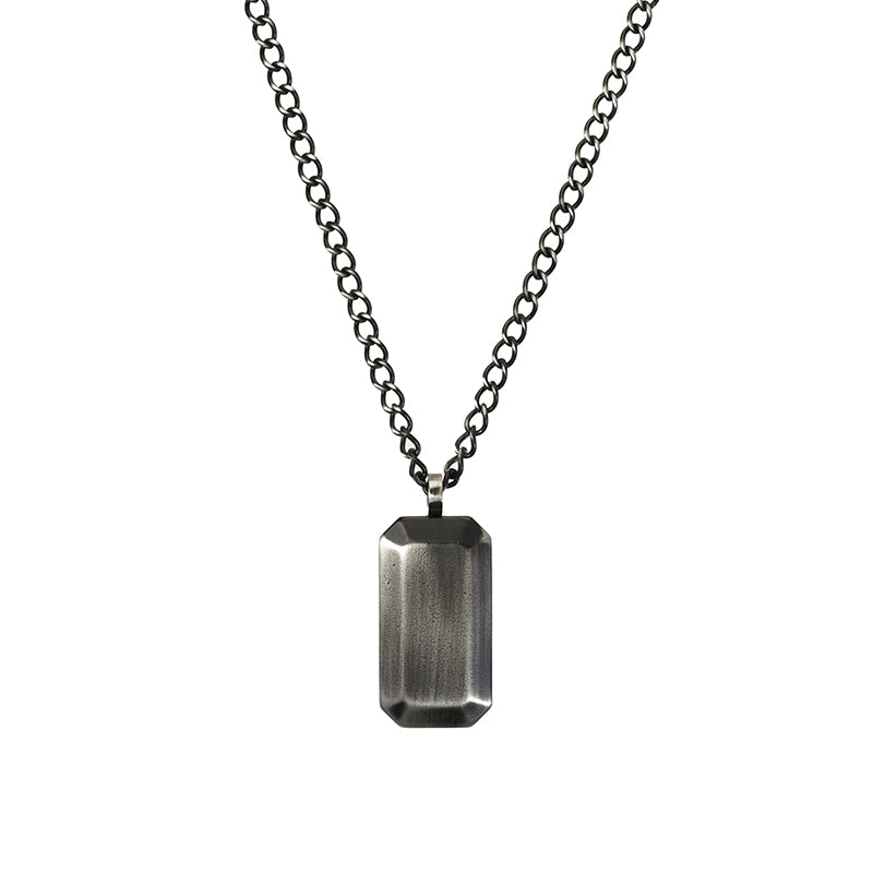 Derby Hat Dog Tag Necklace main image 1