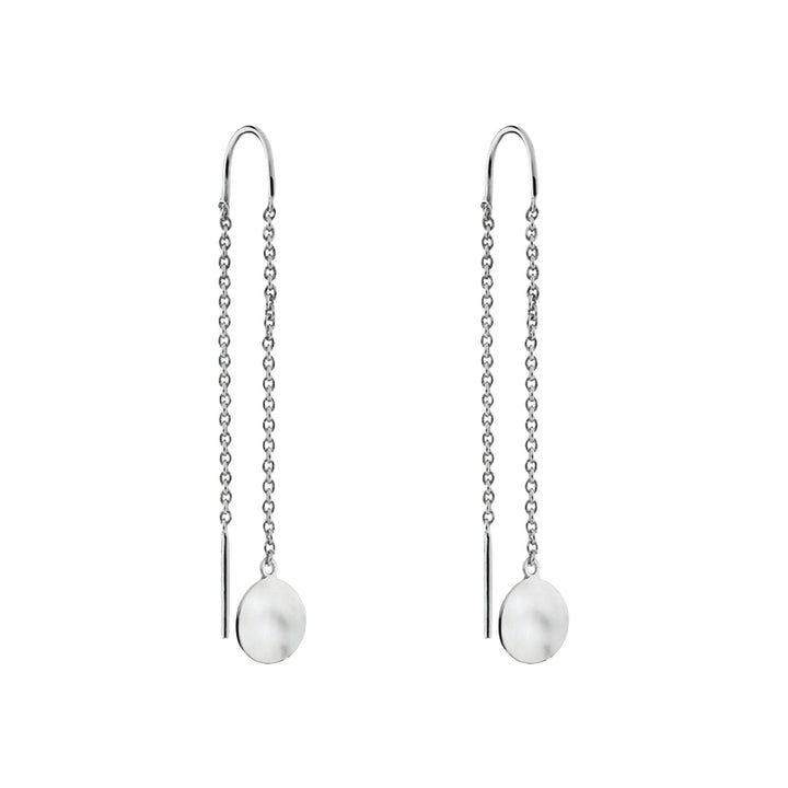 DOUBLE BEAT THREAD EARRINGS