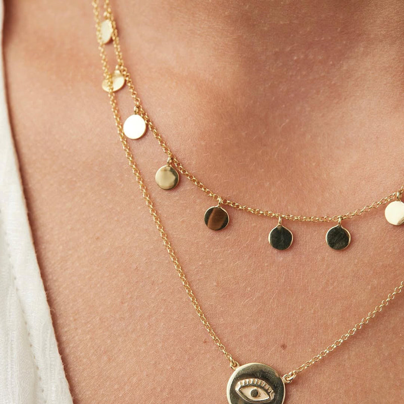 MINI ISLAND COIN CHOKER