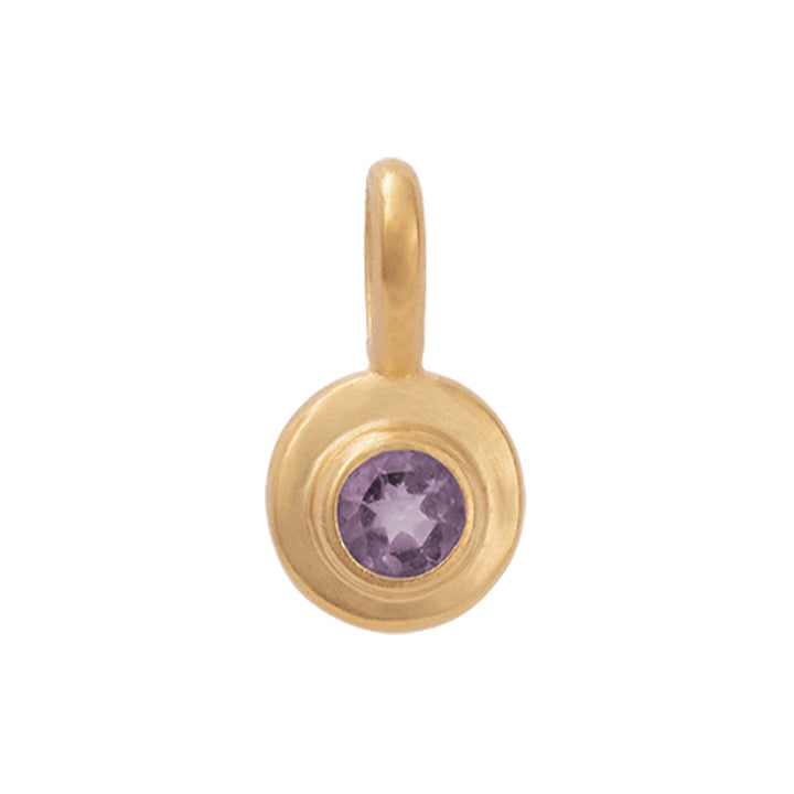 FEBRUARY AMETHYST BIRTHSTONE CHARM