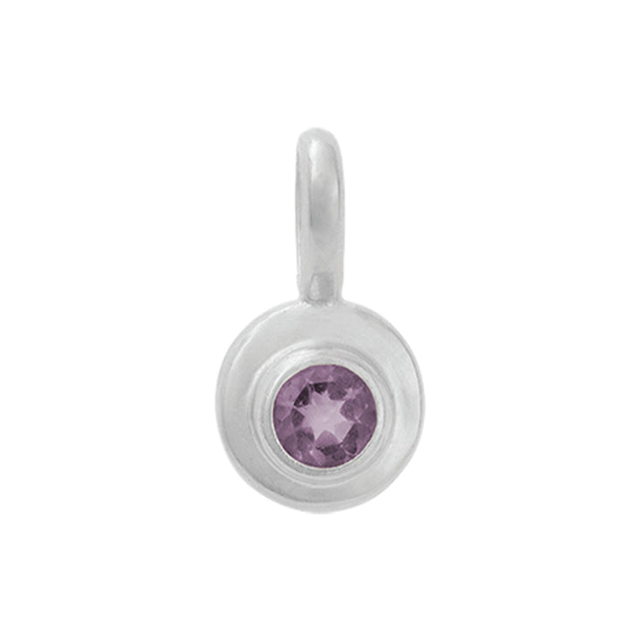 FEBRUARY AMETHYST BIRTHSTONE CHARM