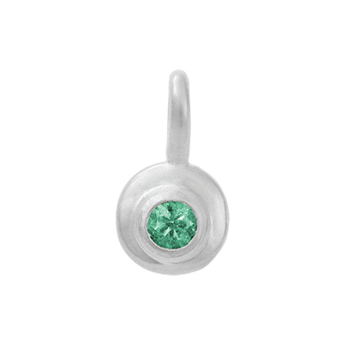 MAY EMERALD BIRTHSTONE CHARM