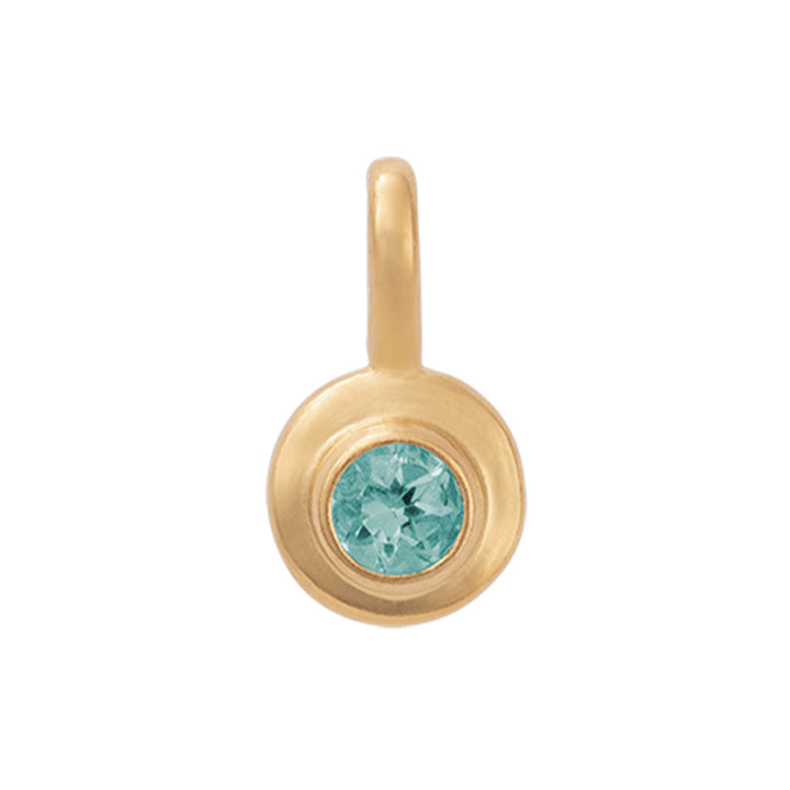 SEPTEMBER LONDON BLUE TOPAZ BIRTHSTONE CHARM