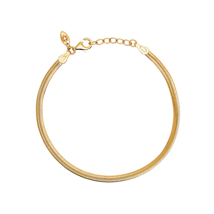 HERRINGBONE CHAIN BRACELET