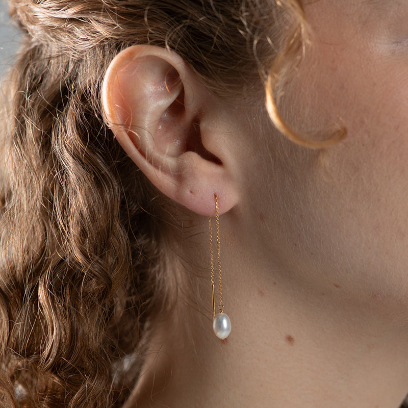 MUSE PEARL DROP EARRINGS