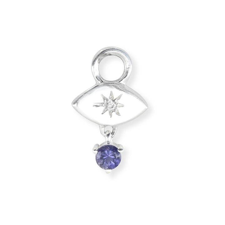VEGA IOLITE EARRING CHARM