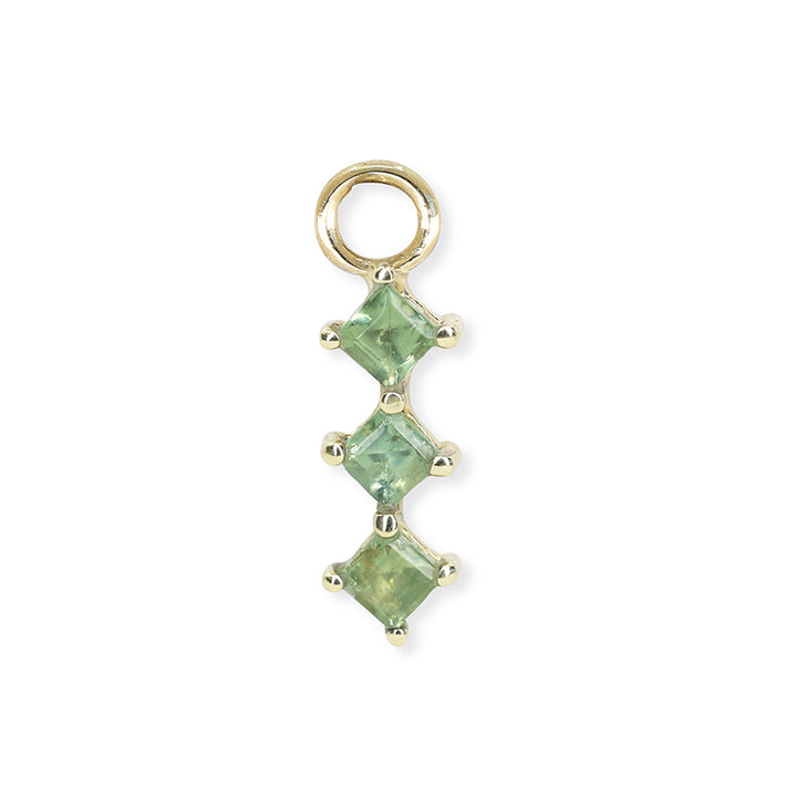TRIO APATITE EARRING CHARM
