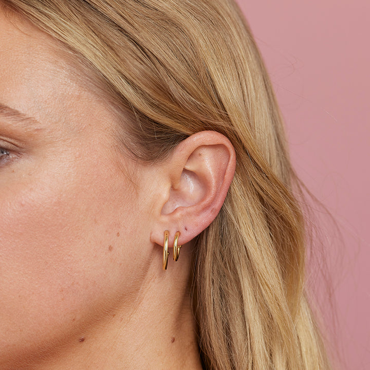 POLISHED HOOPS SMALL