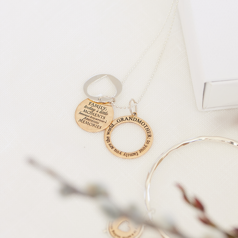 GRANDMOTHER OPEN CIRCLE CHARM