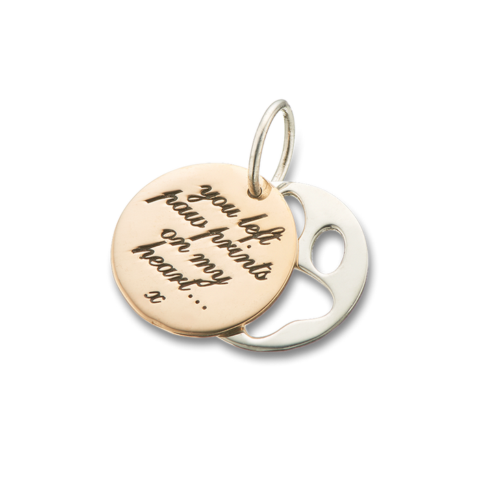 PAW PRINTS CHARM