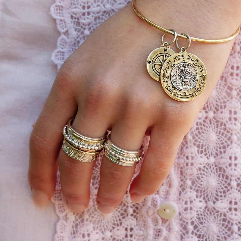 INTENTIONS MEDITATION SPINNING RING