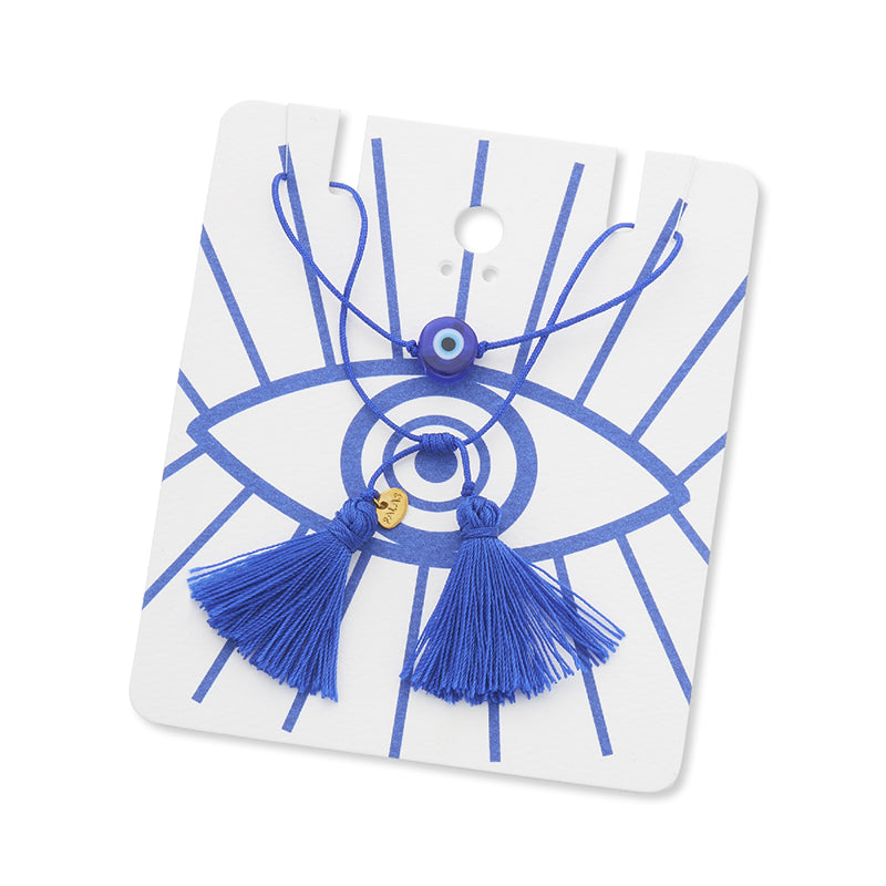 MATI EVIL EYE TASSEL BRACELET