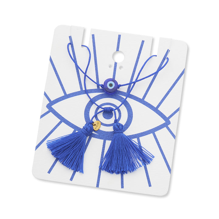 MATI EVIL EYE TASSEL BRACELET
