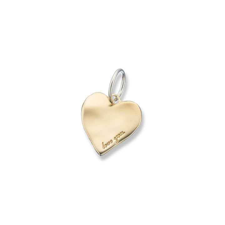 LOVE YOU HEART CHARM