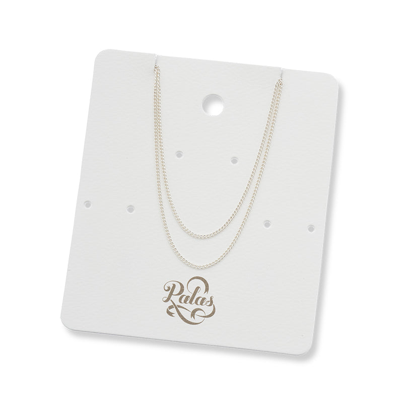 STERLING SILVER CHAIN NECKLACE