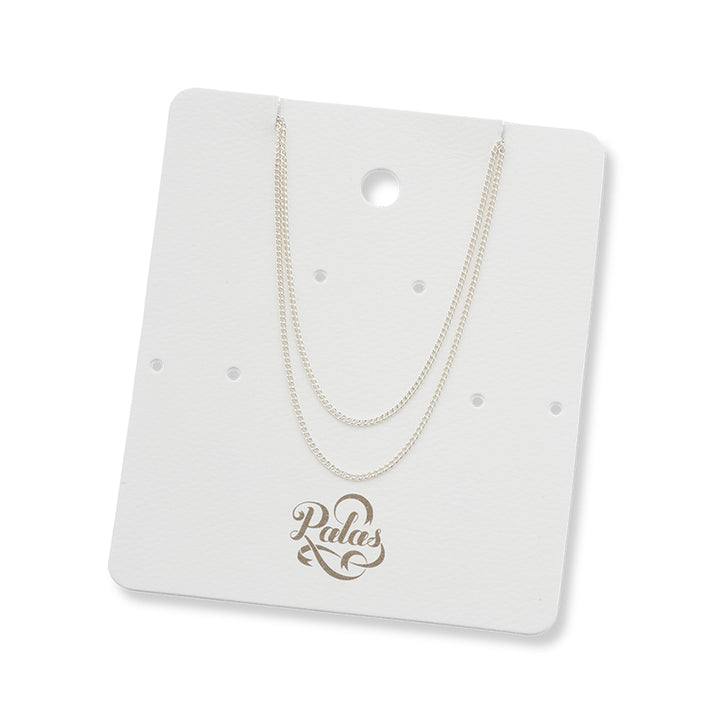 STERLING SILVER CHAIN NECKLACE