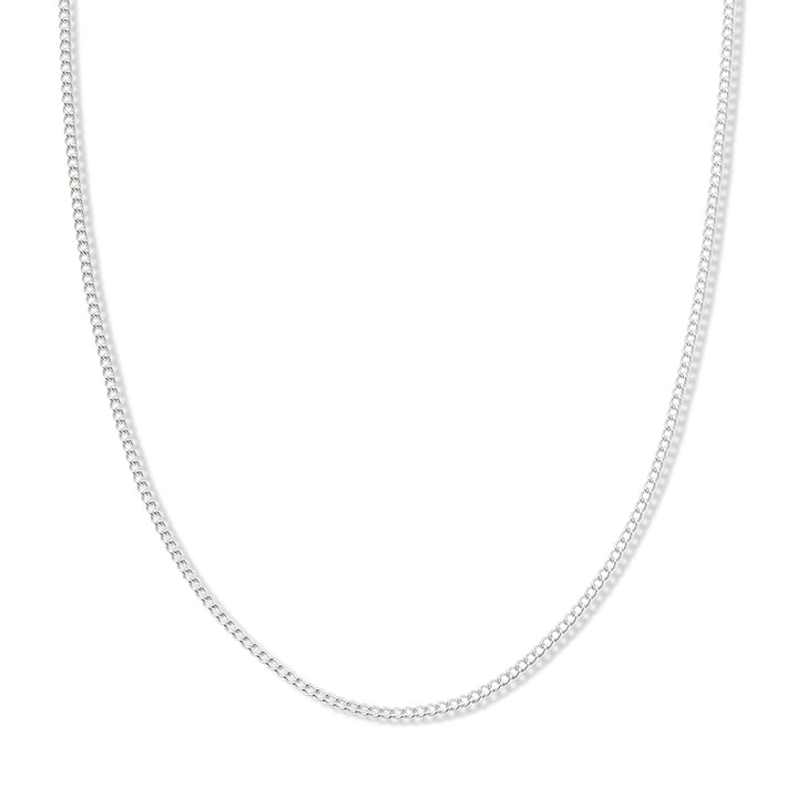 STERLING SILVER CHAIN NECKLACE