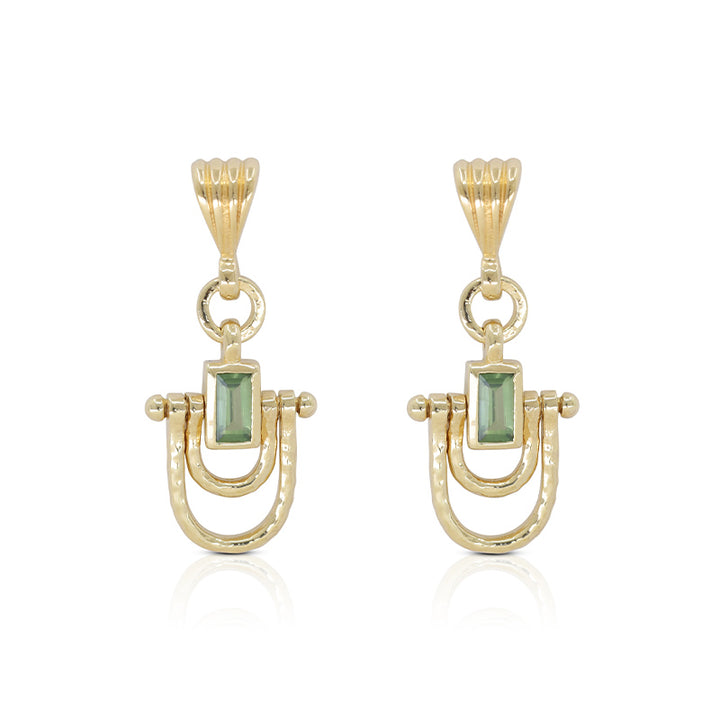ALLEGRA APATITE EARRINGS
