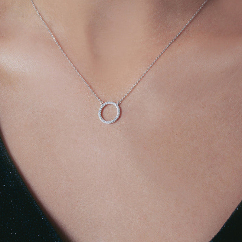 ARA RHODIUM PENDANT