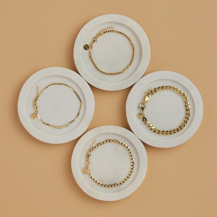 MIRAGE DOUBLE CHAIN BRACELET