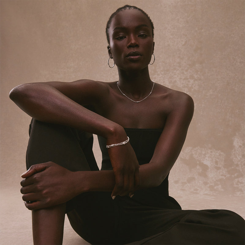 VOLARE DOUBLE CHAIN BRACELET