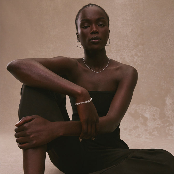 VOLARE DOUBLE CHAIN BRACELET