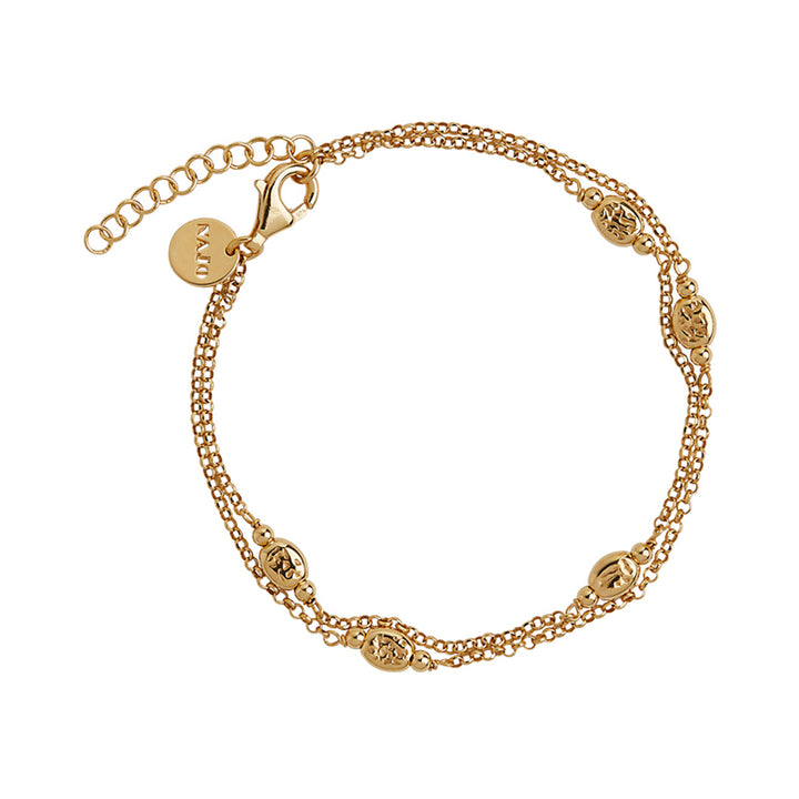 VOLARE DOUBLE CHAIN BRACELET