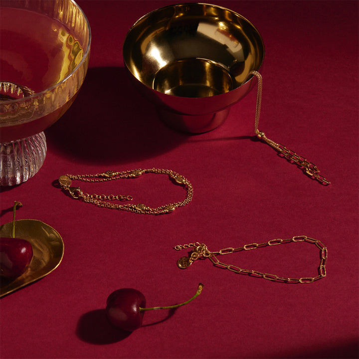 VOLARE DOUBLE CHAIN BRACELET