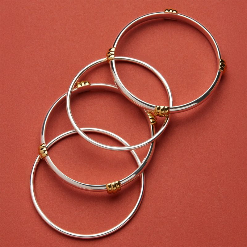 PONT DOR TWO-TONE BANGLE