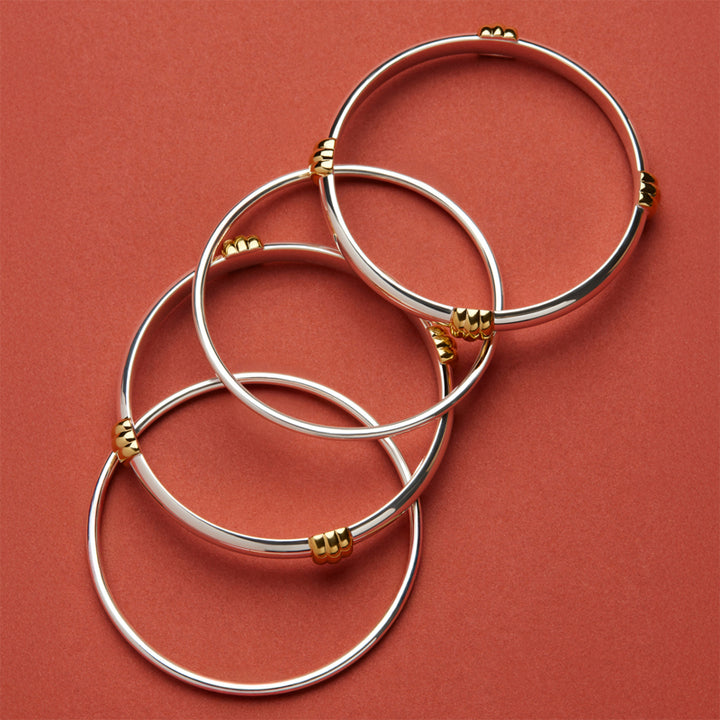 PONT DOR TWO-TONE BANGLE