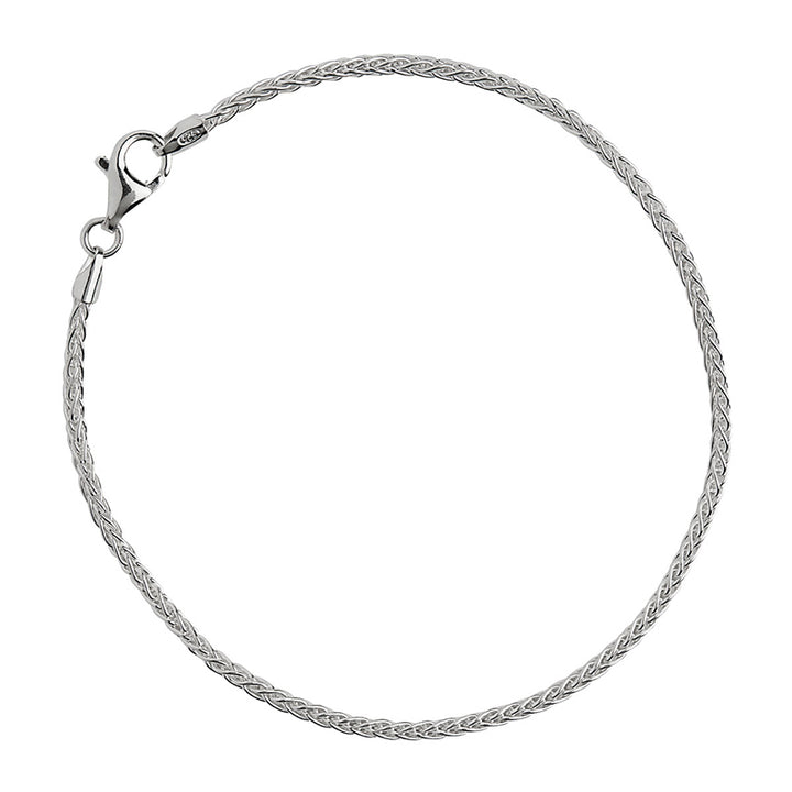 KINETIC MENS SILVER CHAIN BRACELET