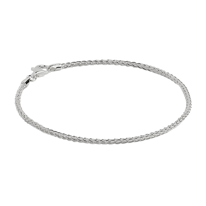KINETIC MENS SILVER CHAIN BRACELET