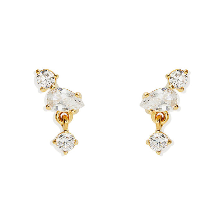 NO RAIN, NO FLOWERS STUD EARRINGS