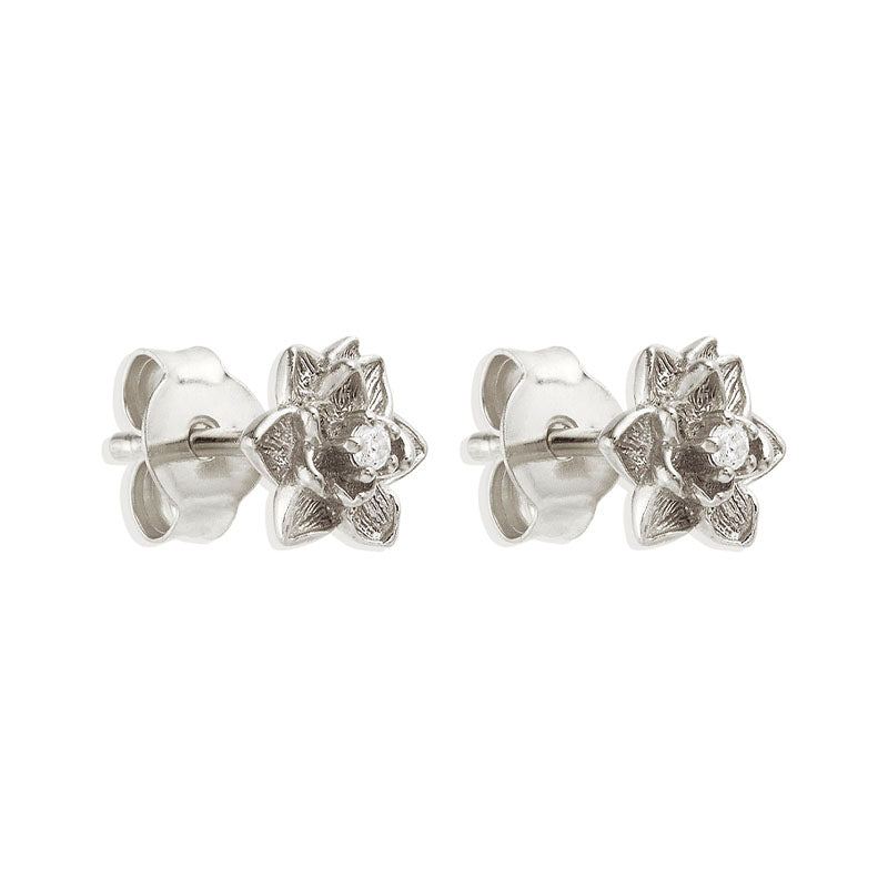 BLOOM WITHIN LOTUS STUD EARRINGS