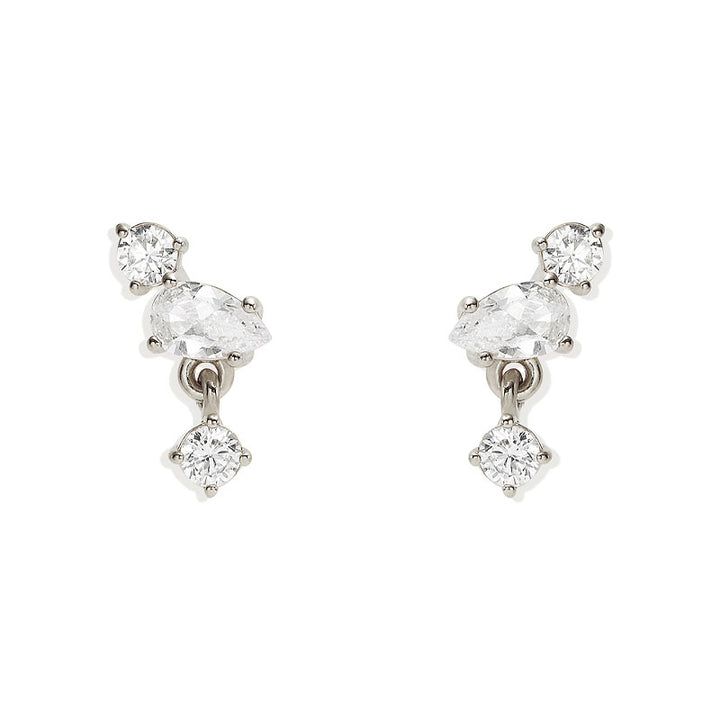 NO RAIN, NO FLOWERS STUD EARRINGS