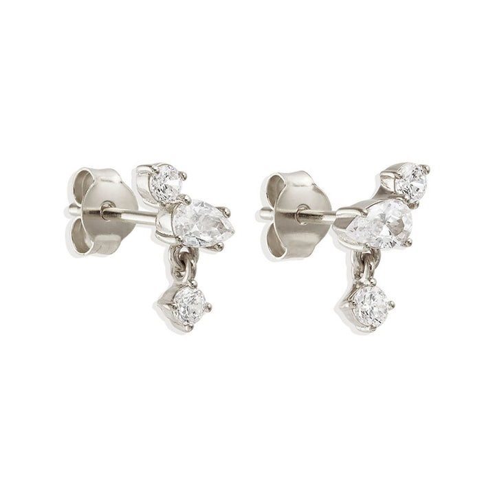 NO RAIN, NO FLOWERS STUD EARRINGS