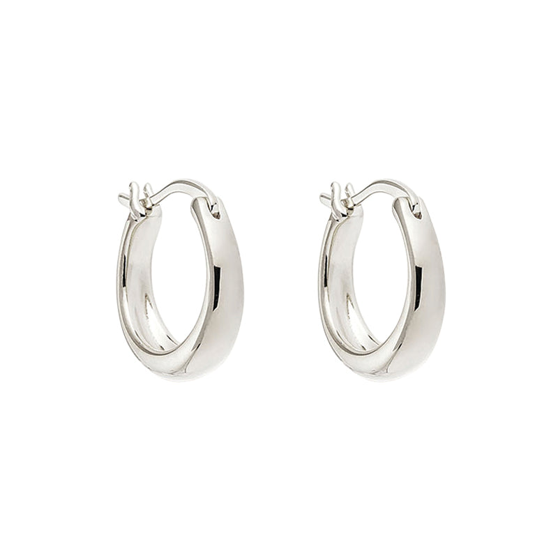 INFINITE HORIZON SMALL HOOPS – SILVERSHOP