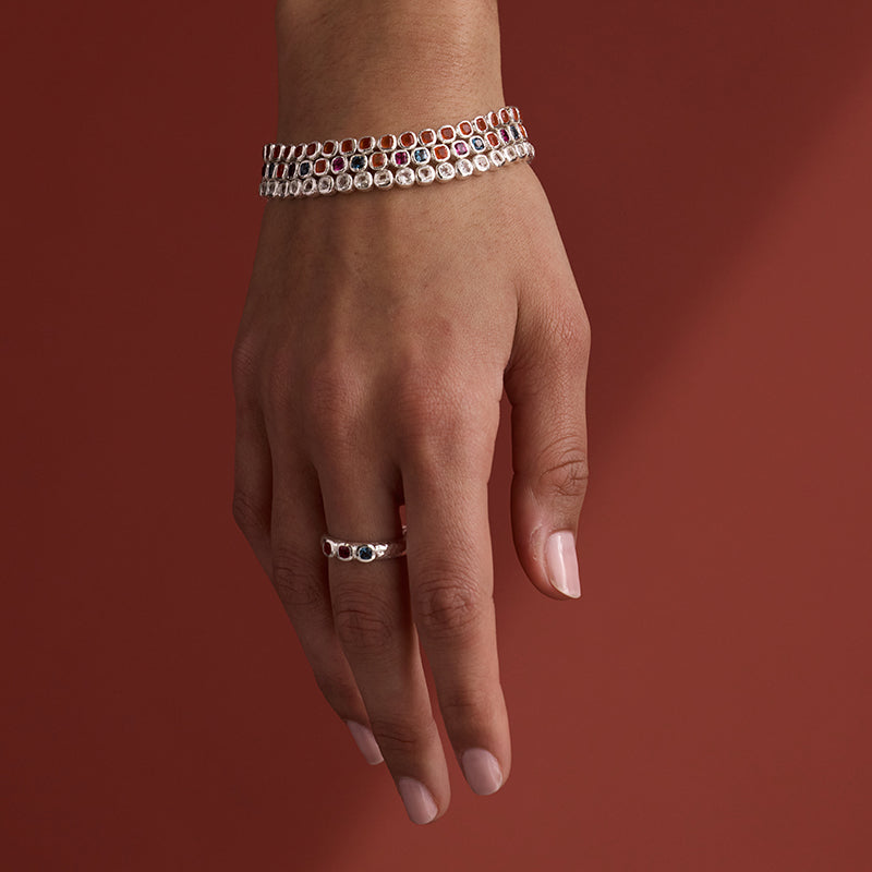 TASMIN TENNIS BRACELET - MIXED