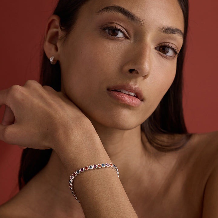 TASMIN TENNIS BRACELET - MIXED