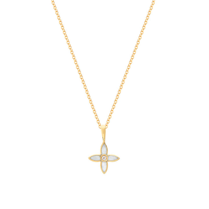 DESERT FLOWER CHARM NECKLACE