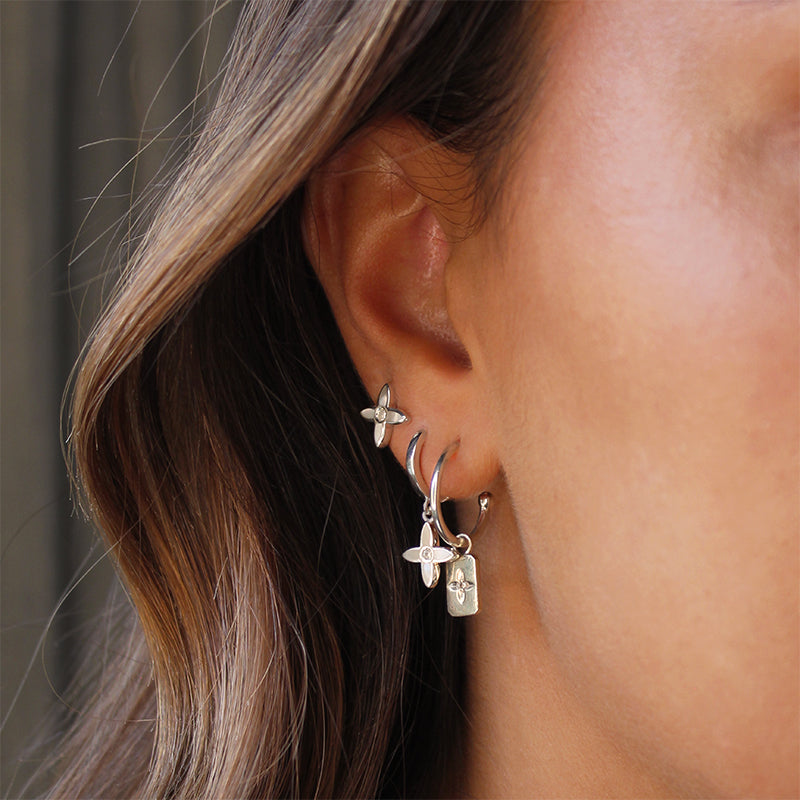 DESERT FLOWER MINI STUD EARRINGS