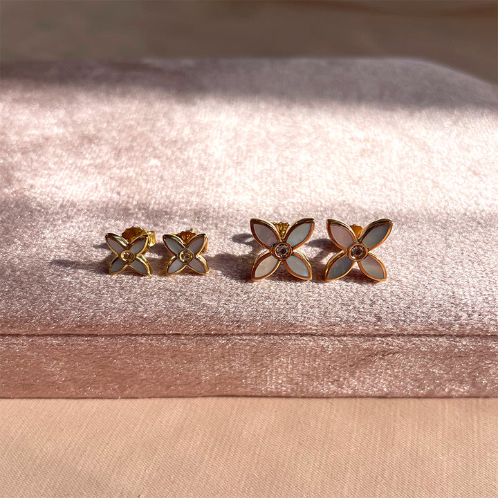 DESERT FLOWER MINI STUD EARRINGS