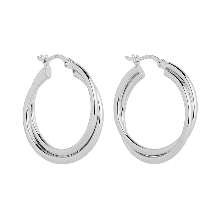 DUET HOOP EARRINGS