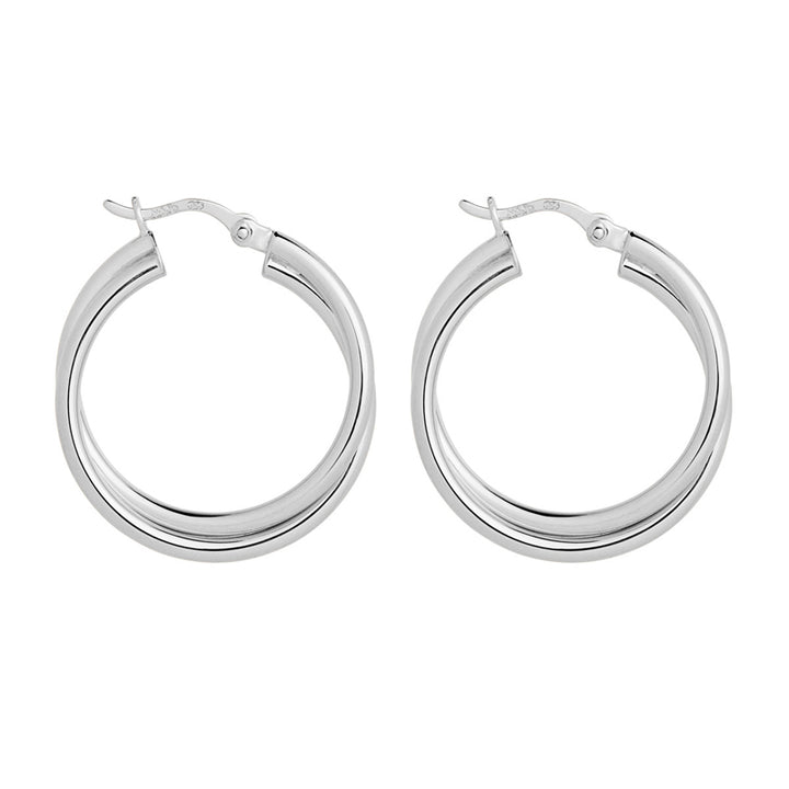 DUET HOOP EARRINGS